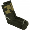 Buff Merino MW Crew Socks MWC2, Beetle Green, L
