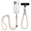 Tech-Protect C10S Rope Crossbody & Wrist Strap Set, Desert Beige/Titanium