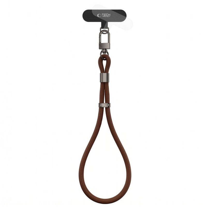 Tech-Protect C11S Rope Wrist Strap, Walnut Brown