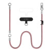 Tech-Protect C10S Rope Crossbody & Wrist Strap Set, Dusty Rose/Titanium