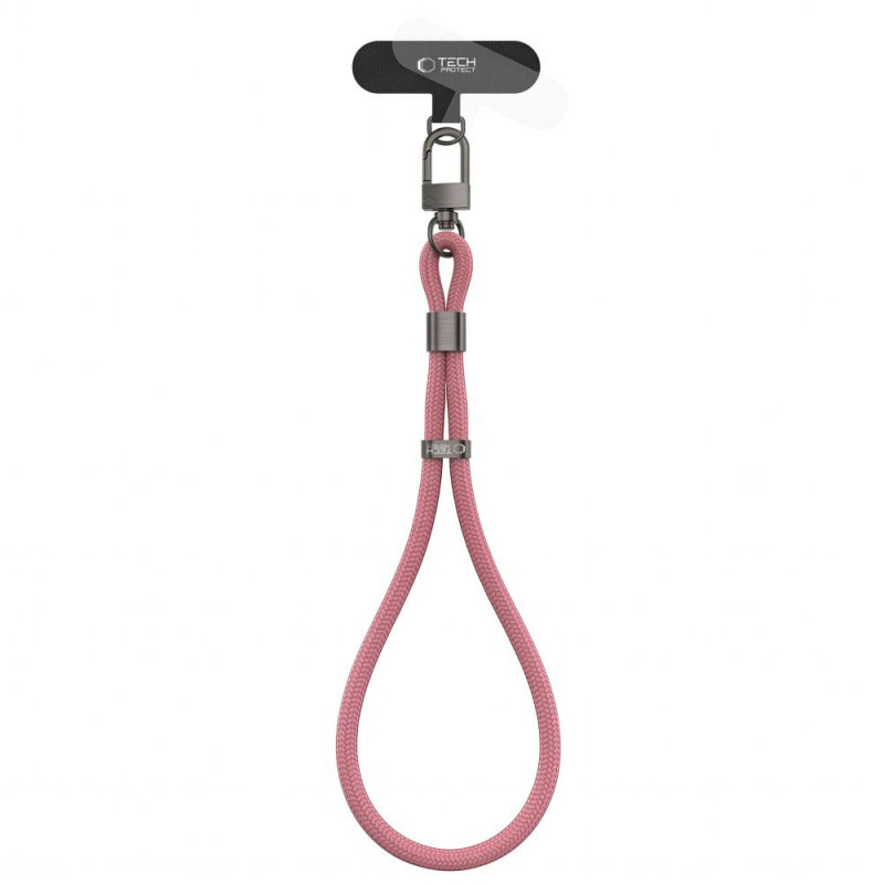 Tech-Protect C11S Rope Wrist Strap, Dusty Rose