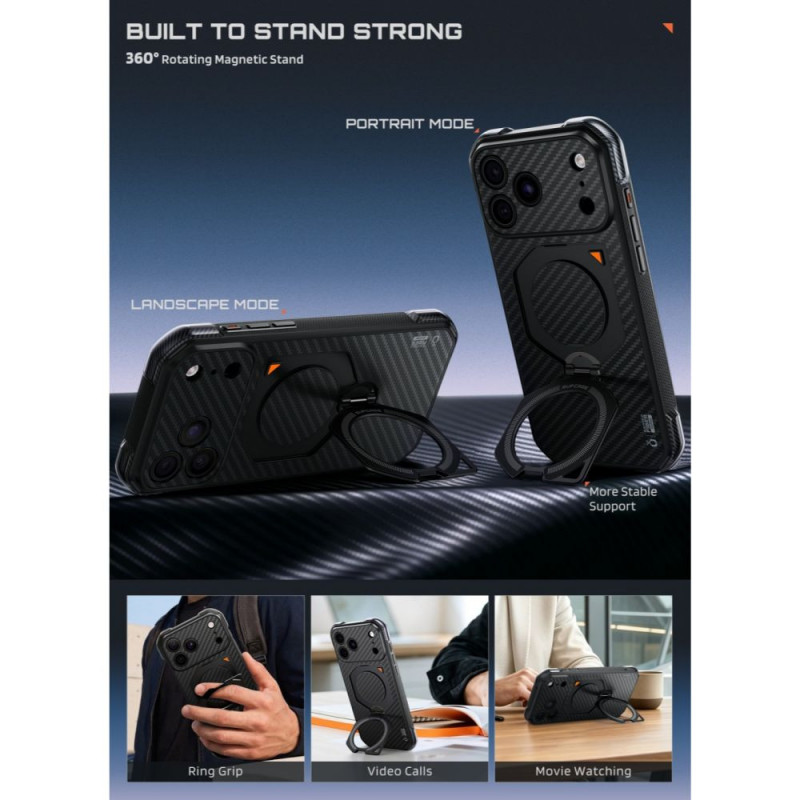 Supcase UB Aero MagSafe Aramid Case for Apple iPhone 17 Pro Max / 18 Pro Max, Black