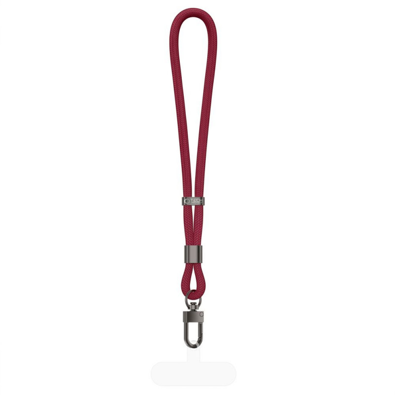 Tech-Protect C11S Rope Wrist Strap, Burgundy Wine