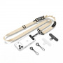 Tech-Protect C9S Rope Crossbody Phone Strap, Sienna Beige