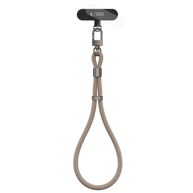 Tech-Protect C11S Rope Wrist Strap, Mocha Beige