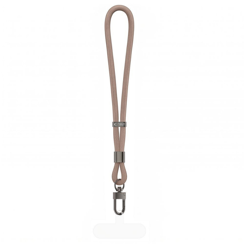Tech-Protect C11S Rope Wrist Strap, Mocha Beige