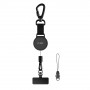 Tech-Protect UrbanLoop Anti-theft Phone Holder with Retractable Steel Cable, Black