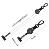 Tech-Protect UrbanLoop Anti-theft Phone Holder with Retractable Steel Cable, Black