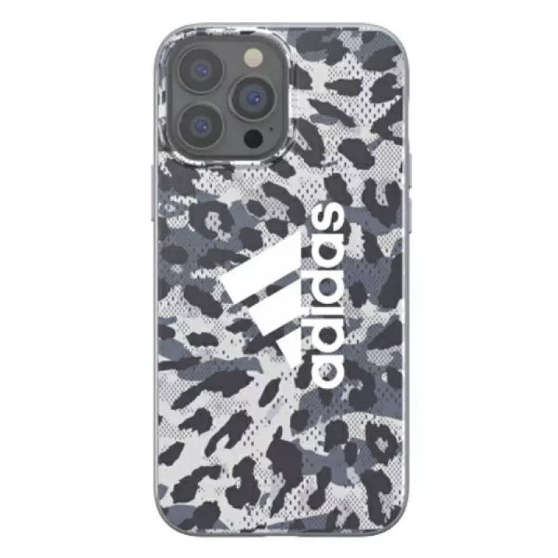Adidas OR SnapCase Leopard Case for Apple iPhone 13 Pro Max, grey