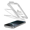 Tech-Protect Quick Set+ Tempered Glass Screen Protector for Apple iPhone 17 Pro Max, Black (2 pcs)