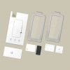 Tech-Protect Quick Set+ THP4498 Tempered Glass Screen Protector for Apple iPhone 17, Black (2 pcs)