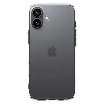 Spigen Ultra Hybrid Case for Apple iPhone 16, Crystal Clear
