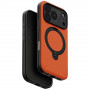 UNIQ Elix Case for Apple iPhone 18 Pro / 17 Pro, 360 Rotating Kickstand, orange