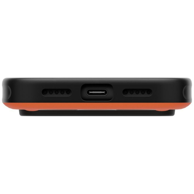 UNIQ Elix Case for Apple iPhone 18 Pro / 17 Pro, 360 Rotating Kickstand, orange