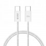 Tech-Protect Ultraboost Classic USB-C / USB-C PD cable, 60W, 3A, 100 cm, White
