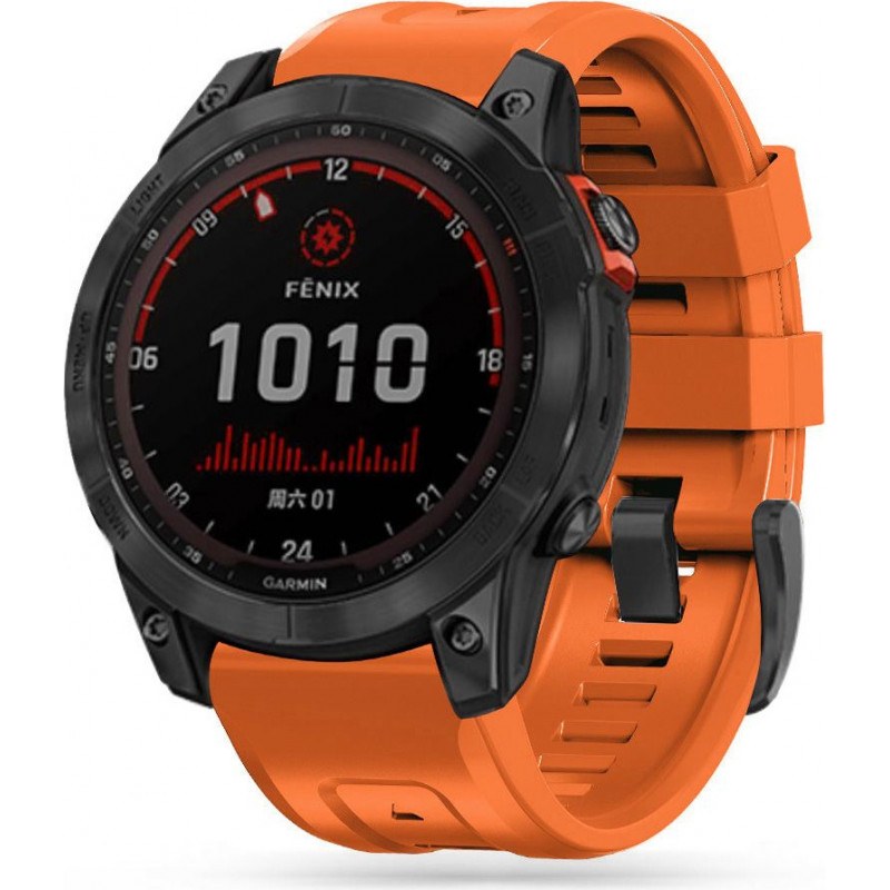 Tech-Protect Iconband THP924ORG Strap for Garmin Fenix 5/6/6 Pro/7, Orange