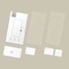 Tech-Protect Glass Fit+ THP4495 Tempered Glass Screen Protector for Apple iPhone Air, Clear (2 pcs)