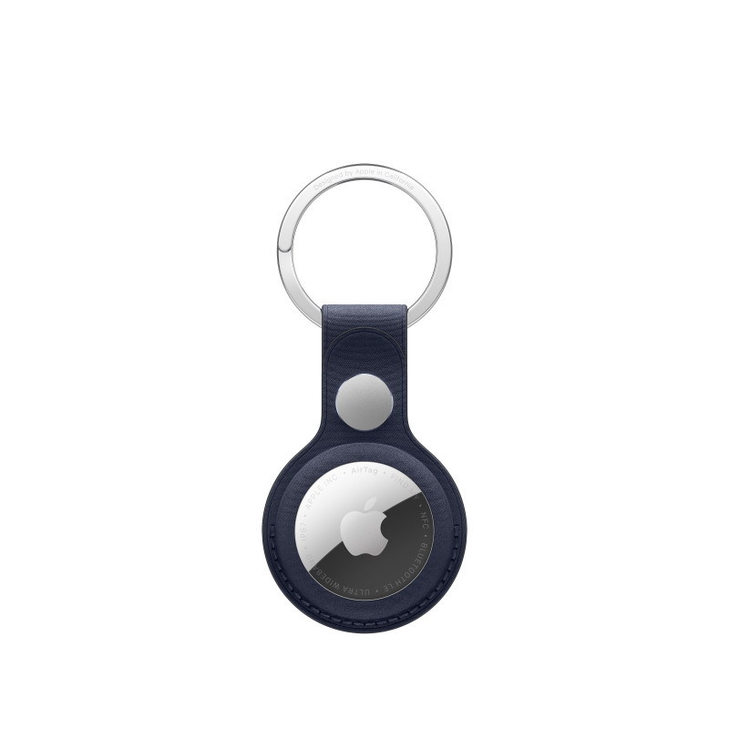 Apple AirTag FineWoven Key Ring, Navy