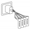 Verbatim 30249 USB-C Rechargeable Batteries Li-ion AA 2100 mAh (4 pcs)