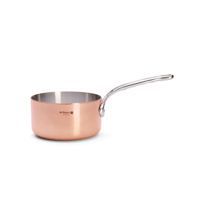 De Buyer Inocuivre Copper Steel Lined Saucepan 16 cm (6406.16)