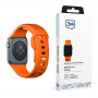 3mk Silicone Watch Strap for Apple Watch 38/40/41 mm, orange