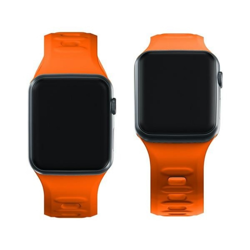 3mk Silicone Watch Strap for Apple Watch 38/40/41 mm, orange