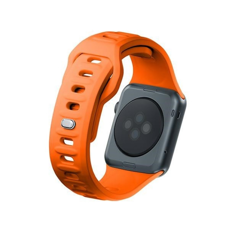 3mk Silicone Watch Strap for Apple Watch 38/40/41 mm, orange