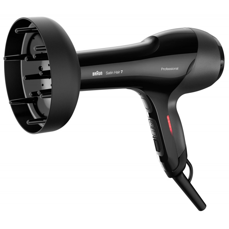 Braun Satin Hair 7 SensoDryer HD785 Hair Dryer, Black
