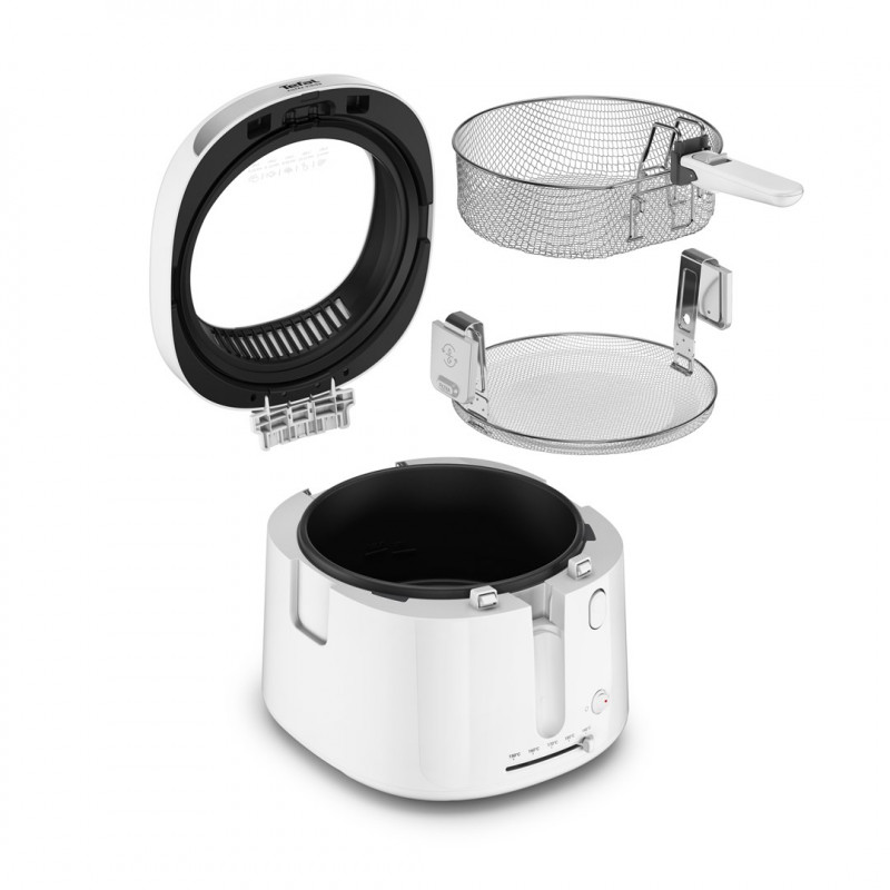 Tefal Filtra Vision FF2541E0 Deep Fryer, 2.1 L, 1900 W, White