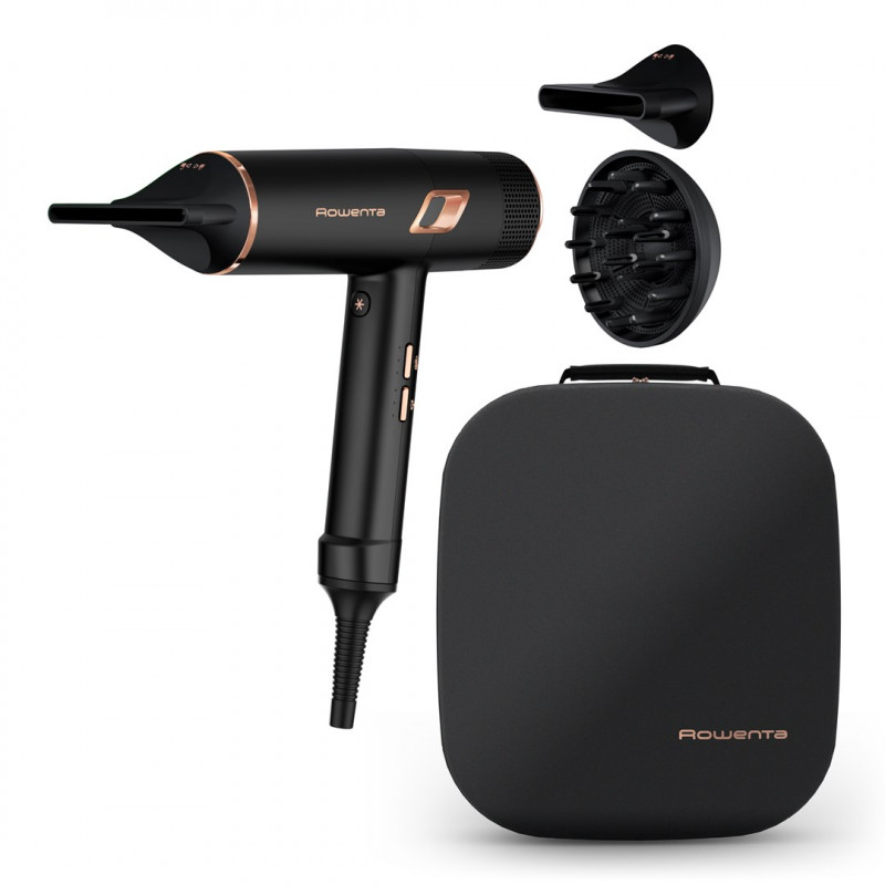 Rowenta Ultimate Experience CV9920F0 Hair Dryer, 2000 W, Black/Copper