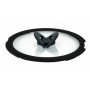 Tefal Ingenio L9846753 Pan Lid, Round, Glass, 28 cm, Black, Transparent