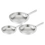 Tefal Duetto On B866S334 Pan Set, 3 pcs, 20/24/28 cm, Stainless Steel