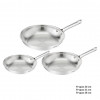 Tefal Duetto On B866S334 Pan Set, 3 pcs, 20/24/28 cm, Stainless Steel
