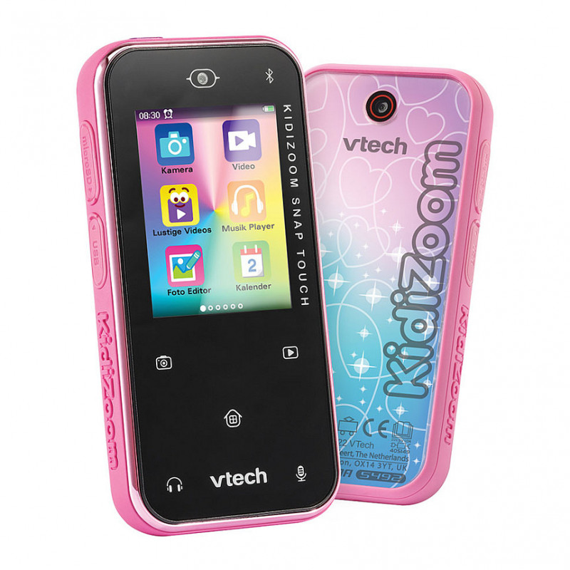VTech KidiZoom Snap Touch 80-549254 Children's Digital Camera, Pink