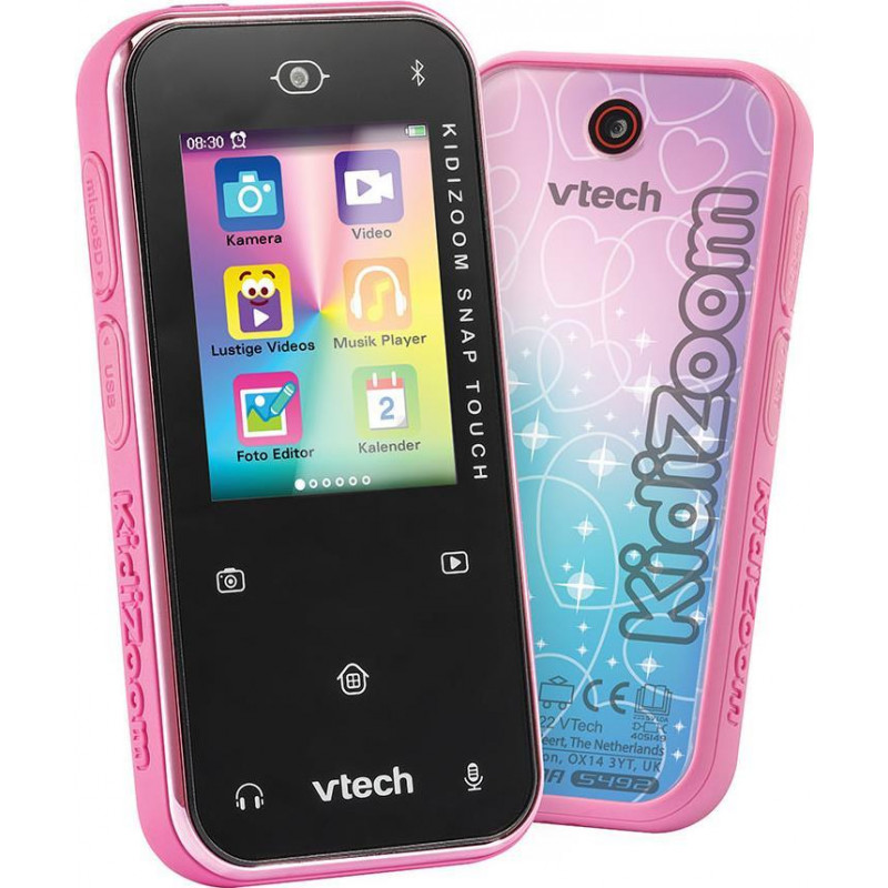 VTech KidiZoom Snap Touch 80-549254 Children's Digital Camera, Pink