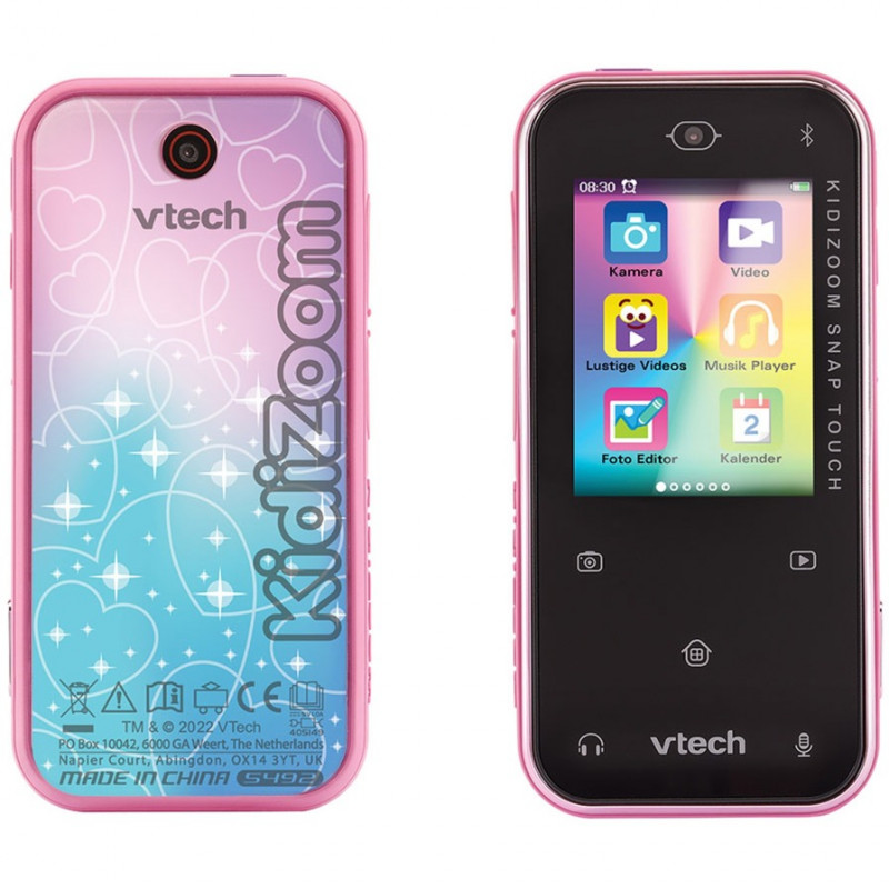 VTech KidiZoom Snap Touch 80-549254 Children's Digital Camera, Pink
