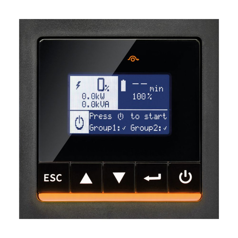 Eaton 9PX 8000i RT4U Netpack G2 Online UPS, 8000 VA / 8000 W, 4U, 48.3 cm (19"), 9 Ah (9PX8KIRTNG2)
