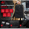 NanoRS RS202 B Laptop Backpack 15.6", Black, 41x29x4, Waterproof