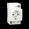 Schneider Electric A9A15310 Socket-Outlet, 16 A, 250 V, 2P+E, DIN 49440