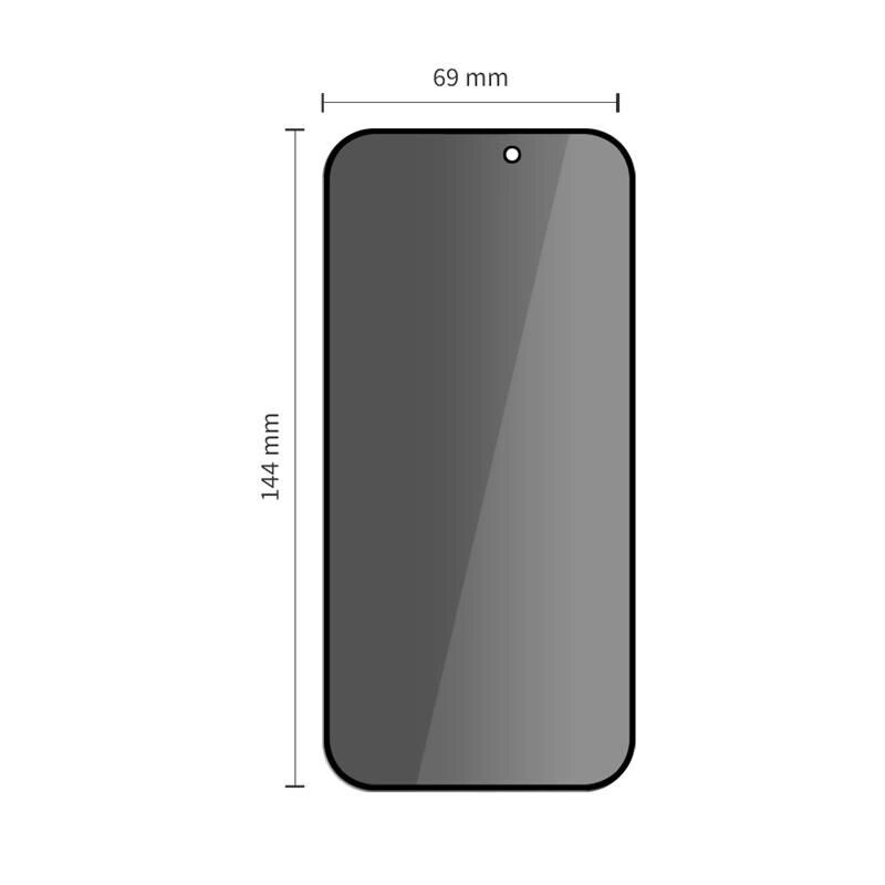 Tech-Protect Quick Set Spy+ Privacy Tempered Glass for Apple iPhone 14 Pro (2 pcs)