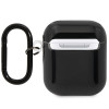 BMW BMA222SWTK Multiple Colored Lines Cover for Apple AirPods 1/2, black