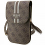 Guess GUWBP4RPSW 4G Stripes Handbag, brown
