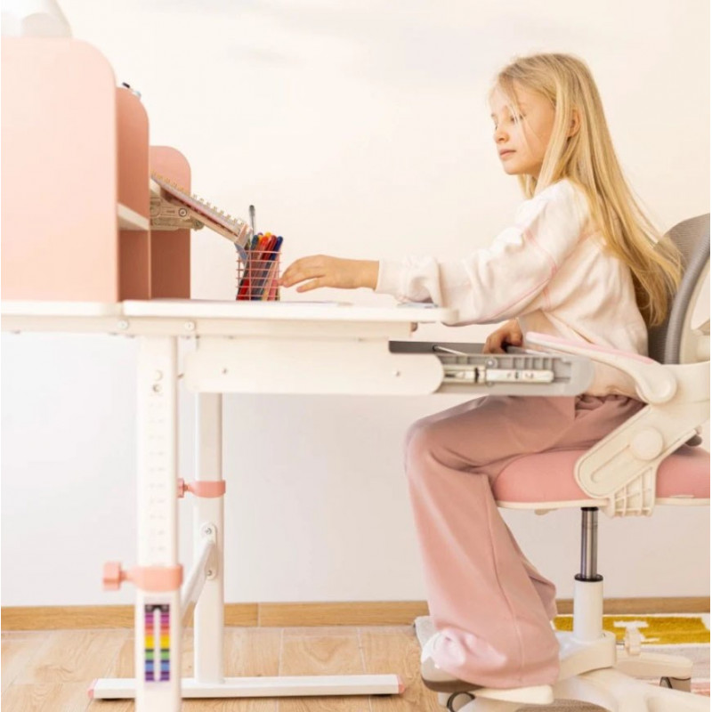 Mark Adler Study 5.0 Desk, Pink