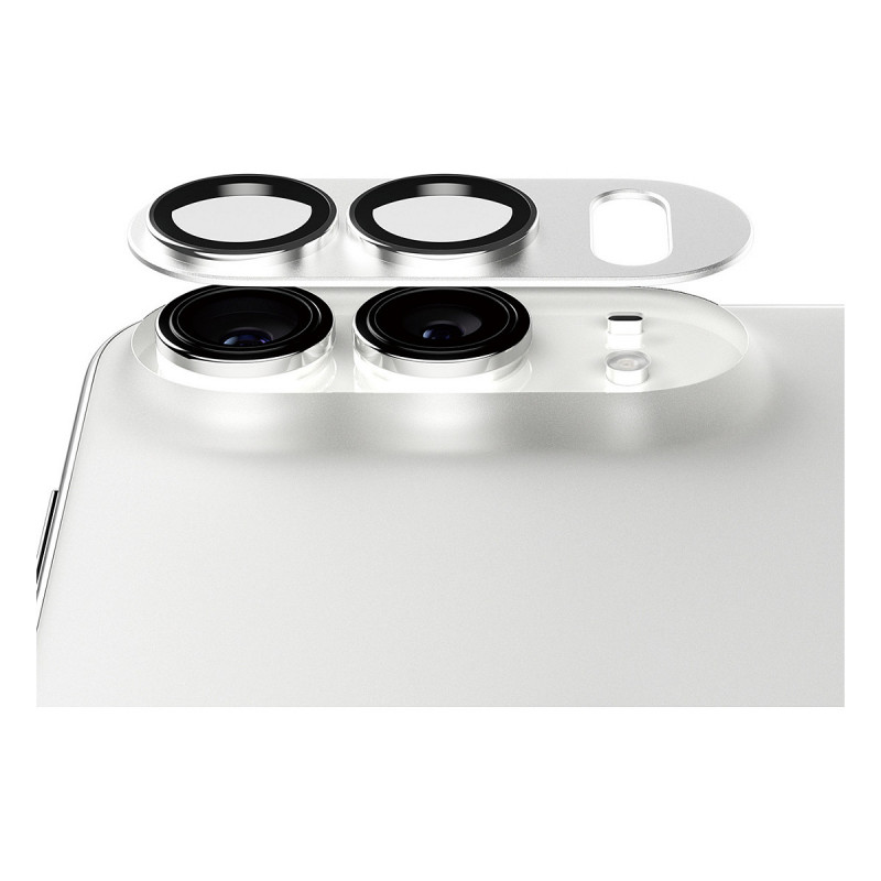 PanzerGlass Fender Camera Protector for iPhone Duo, White