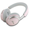 Guess GUBHC22PSBCSMP Metal Script Logo Wireless Over-Ear Headphones, ANC/ENC, pink