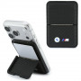 BMW M Carbon Metal Logos MagSafe Wallet, black