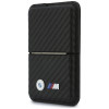 BMW M Carbon Metal Logos MagSafe Wallet, black