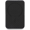 BMW M Carbon Metal Logos MagSafe Wallet, black