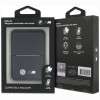 BMW M Carbon Metal Logos MagSafe Wallet, black