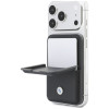 BMW Carbon Metal Logos MagSafe Wallet, anthracite